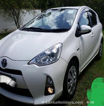 Toyota Aqua Look Lanka Tours